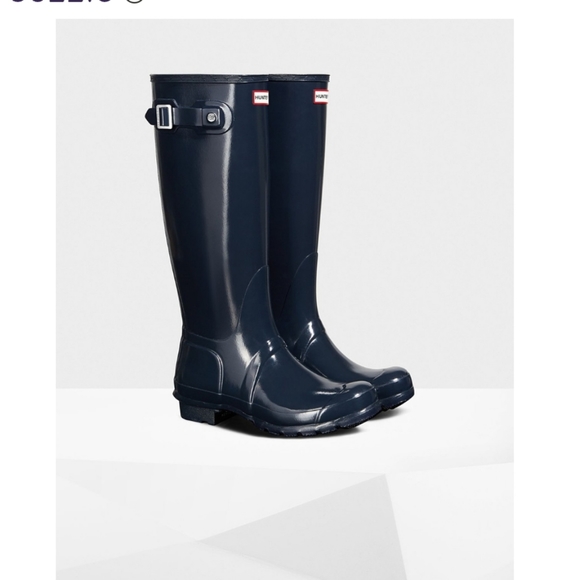 Hunter Original Tall Gloss Rain Boots - Picture 2 of 4